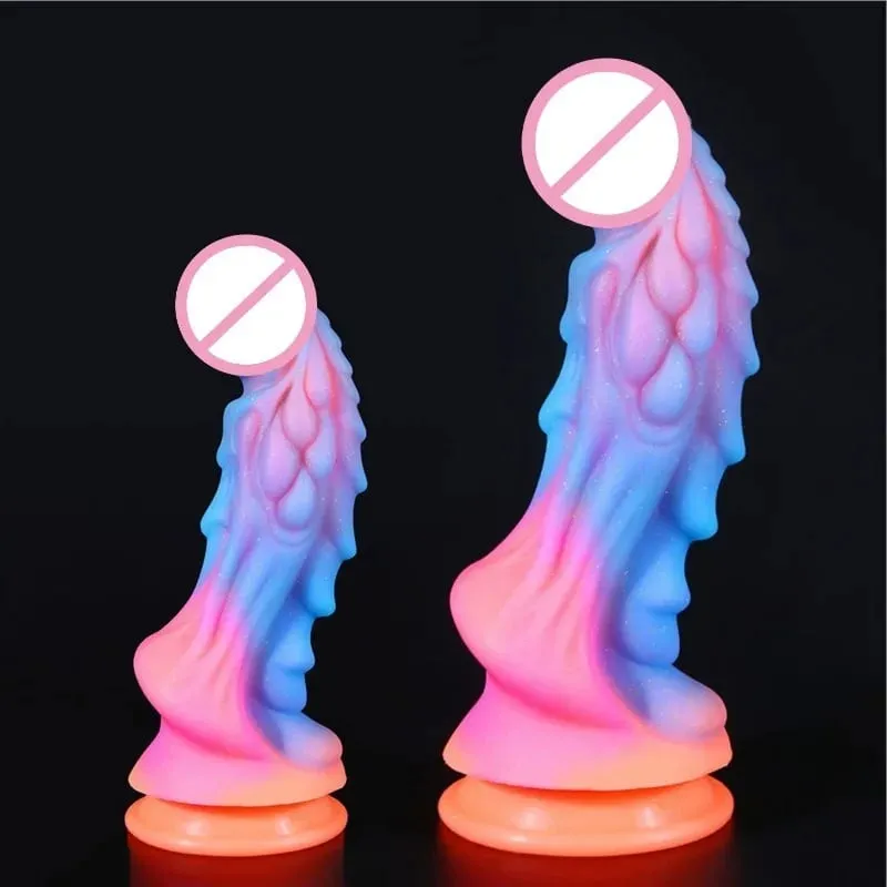 Realistic Soft Horse Dildo for Women Silicone with Strong Suction Cup Play Masturbator G Spot Masturbation Dick Adult Sex Toys