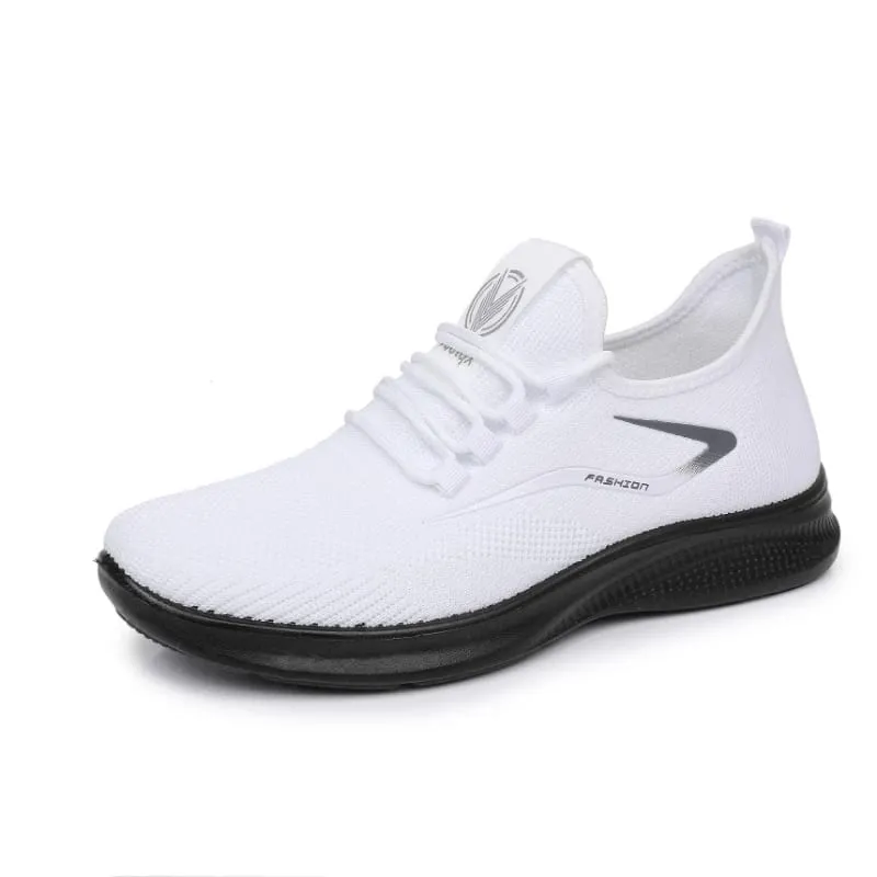 Men Comfort Knitted Loafer Sneakers 2026 New Arrival Breathable Air Knit Upper Slip On Shoes