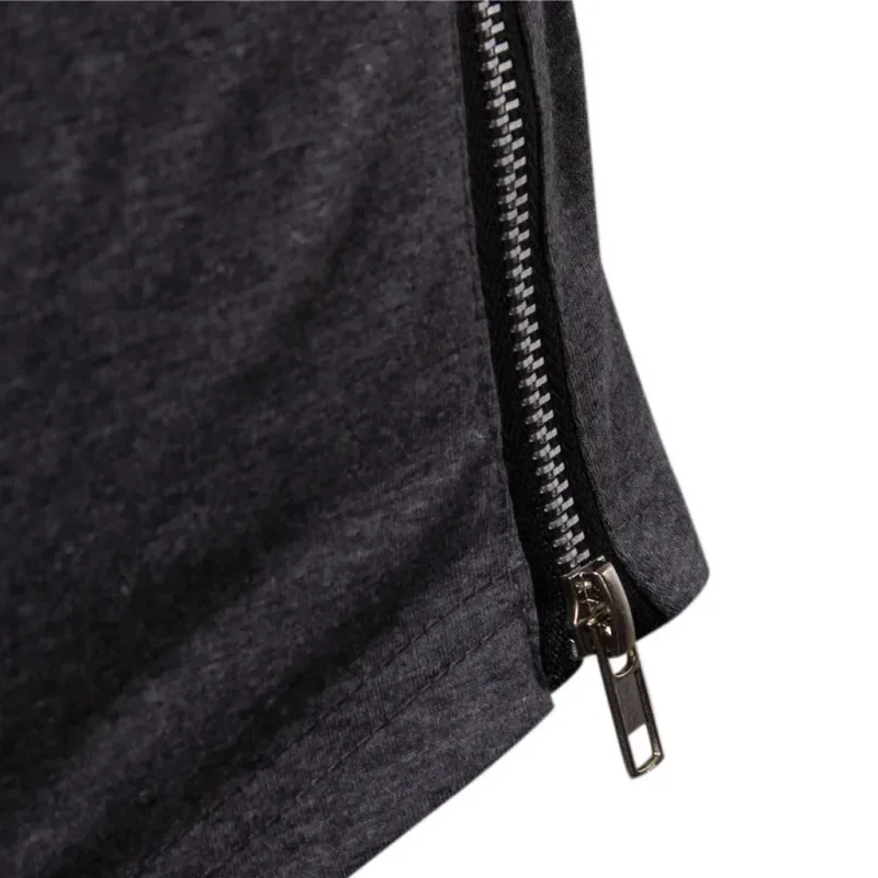 2026 Men's Spring Autumn Gym Thin Hoodie with Mask Casual Splice Large Mask Hooded Sweatshirt for Cycling Motorcycle And Fitness — image 6