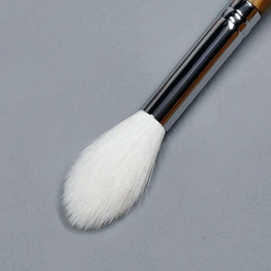 Tapered Highlighter Brush High Quality Natural Hair Face Setting Powder Blending Blusher Makeup Brushes — image 5