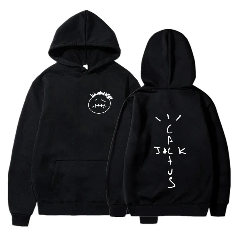Rapper Cactus Jack Music Album Hoodies Men Women Fashion Hip Hop Sweatshirt Casual Unisex Long Sleeve Oversized Hoody Tops — image 14