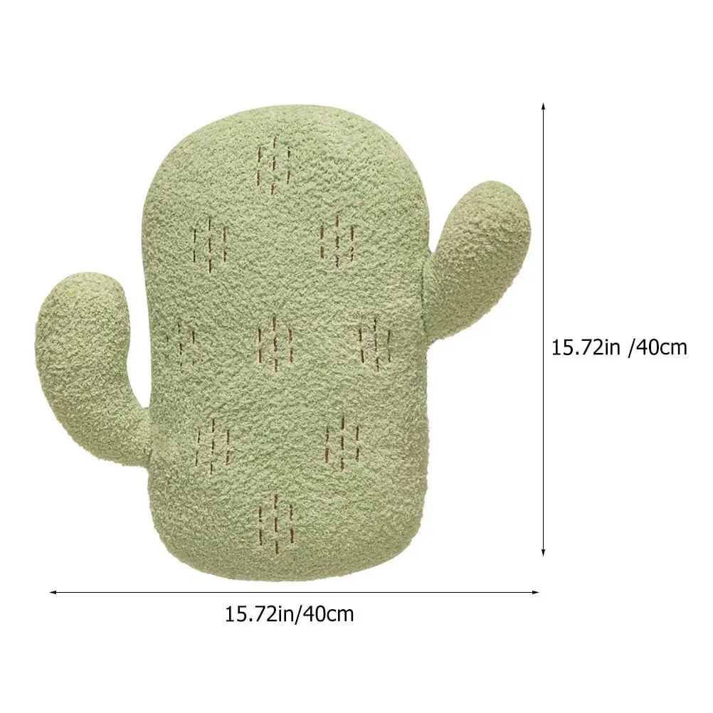 Cactus Shaped Pillow Soft Comfortable Nordic Style Decorative Throw Pillow for Sofa Bed Car Living Room Bedroom Nursery Home — image 6