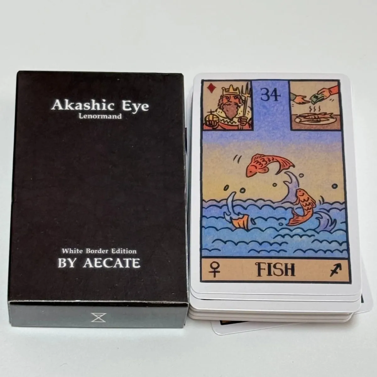 Akashic Eye Lenormand oracle cards 61deck Modern Illustrated Oracle Cards — image 1