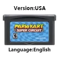 GBA Video Game Cartridge Console Card dDonkey Kong Mario Wario Series Kart Party for GBASP — image 15