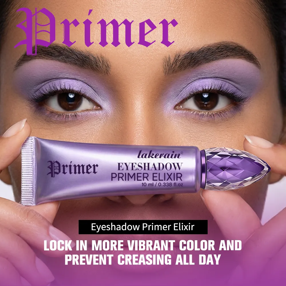 Eyeshadow Makeup Primer Smooth & Crease-Resistant Eye Makeup Waterproof Long-Lasting Wear Translucent Shade Eye Base Primer — image 2