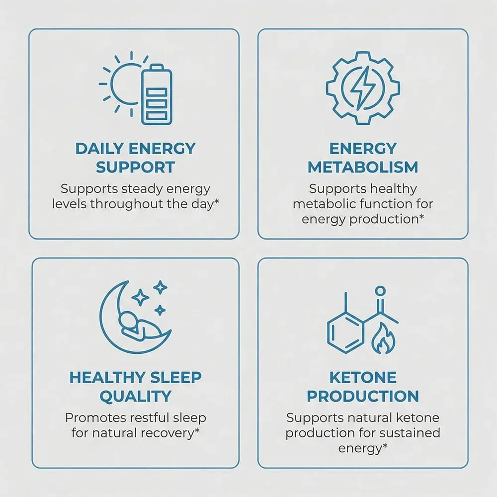 MCT Oil Capsules Natural Clean Energy & Cognitive Focus Supplement Clarity Brain & Body Gut Wellness Support Non-GMO — image 6