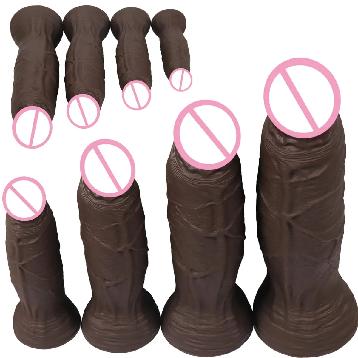 Realistic Dildo 1.7kg Huge Dildo Anal Big Penis Strapon Adult Sex Toys Women Men Gay Dick 18+ Vagina Masturbation Dilatador Anal — image 1