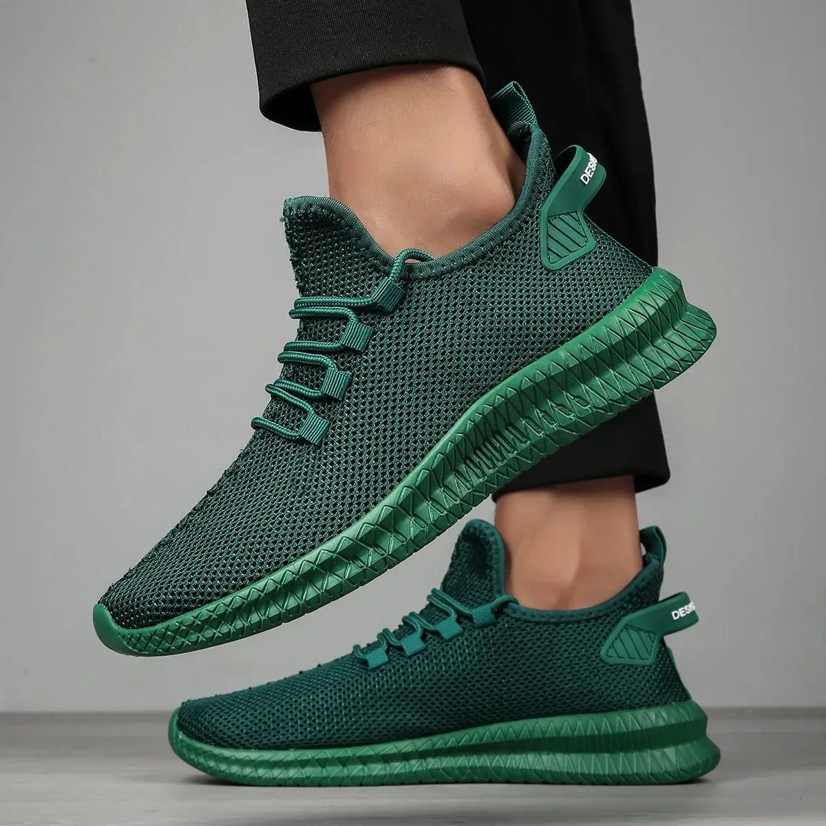 Men's Shoes Comfortable Running Shoes Male Breathable Non Slip Sneakers Men Non Slip Comfort Sports Shoes for Man — image 5