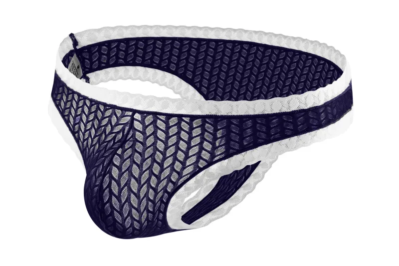 Men's Lace Briefs Wheat Ear Trim Sexy High Elastic Soft Breathable Quick Dry Comfort Stylish Underwear Daily Nightclub Wear — image 15