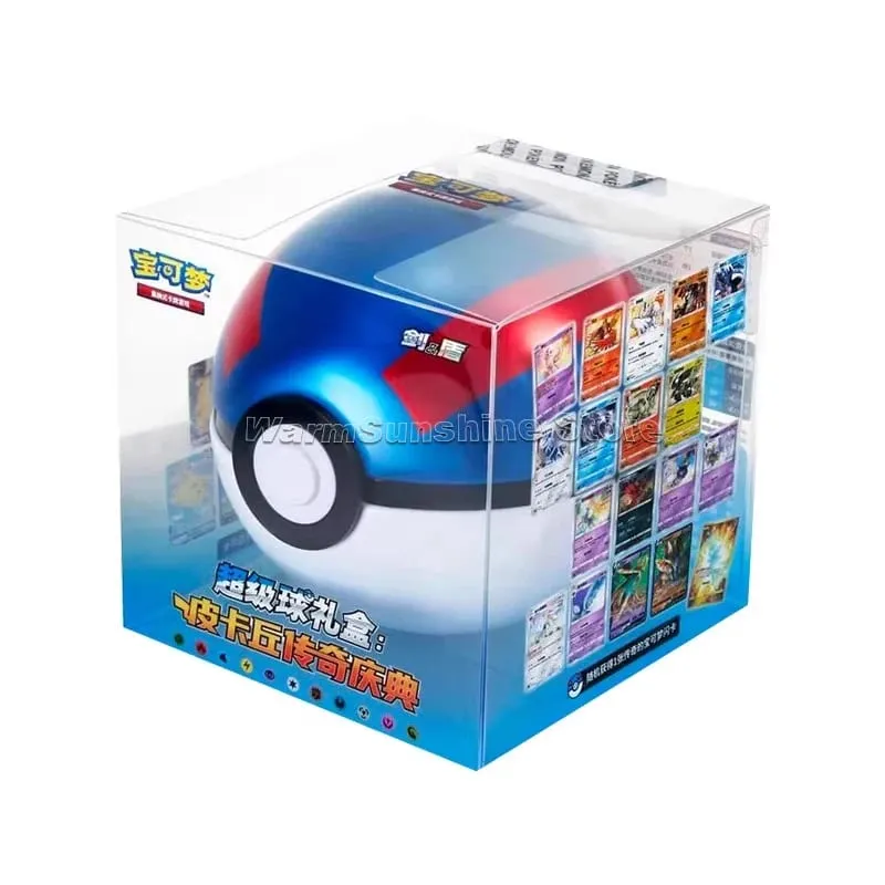 Poke Ball Master Balls Confezione regalo palla premium Carte Pokemon PTCG Confezione originale cinese semplificata Compleanno per bambini Giocattolo di Natale — image 3