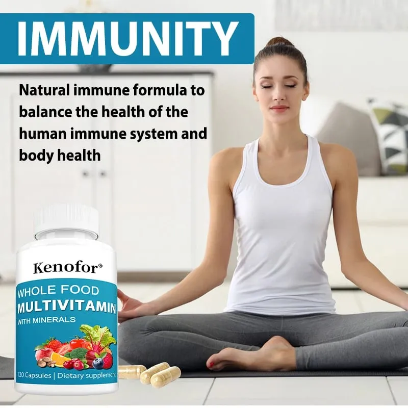 Multivitamin Capsules Contain Biotin and Magnesium To Antioxidant Help Boost Immune Function Energy and Immune Health — image 2