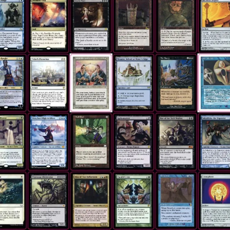 54 Pcs Black Core Cards P9 Dual Land Fetch Land Shock Lands Cards — image 3
