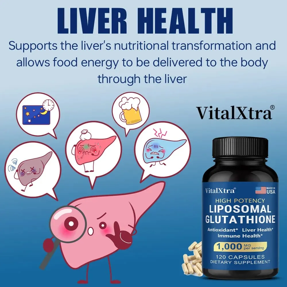 Liposome Glutathione Supports The Immune System and Cardiovascular Health Promotes Brain Health Liver Health — image 5