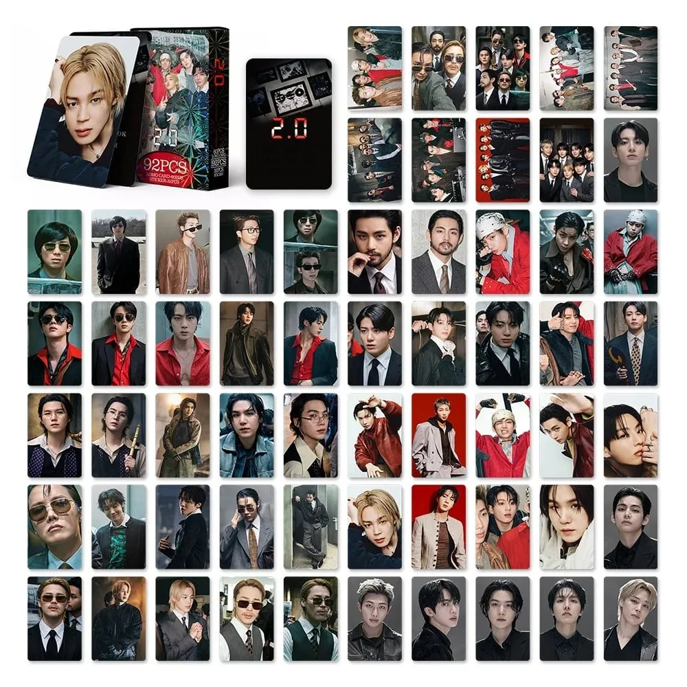92 Celebrity Mini Cards 13th Anniversary 2026 2.0 Merch Photo Cards Stickers LOMO Fan Support Card Gifts — image 5