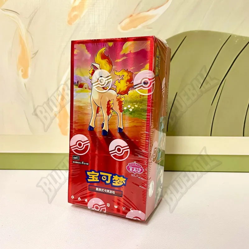 Оригинальный пакет с драгоценными камнями Pokemon Scarlet Violet Vol6, тонкая коробка TCG, коллекционные боевые коллекционные карточки, упрощенная китайская версия, игрушки в подарок — image 5