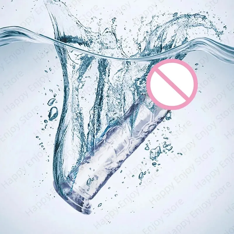Transparent Big Dick 13 Sizes Realistic Jelly Dildo Women Gay Anal Sex Toys Soft Clitoris Vaginal Masturbators Penis Suction Cup — image 3