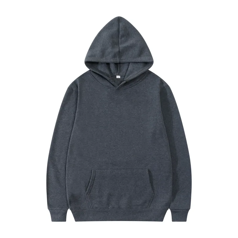 Men Fashion Hooded Sweatshirt Pullover Hoodie Unisex Black White Hoodies For Men Sudaderas Para Hombres Polerones hit product — image 6