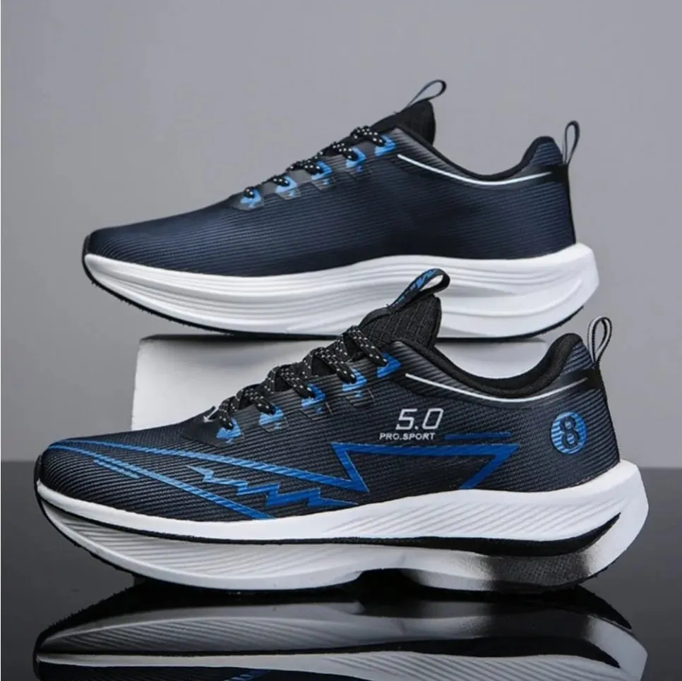 Brand Men's Carbon Plate Running Shoes Soft Cushion Shock Absorbing Sports Shoes Unisex Sneakers Light Anti-Slip Training Shoes — image 3