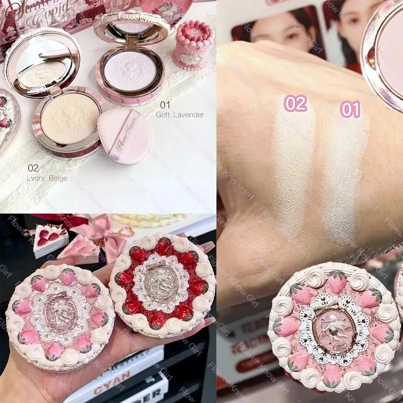 FlowerKnows ALL IN ONE แต่งหน้าชุด Full Professional Face Palette Blush Desktop Mirror อายแชโดว์ Contour Lip Cream — image 5