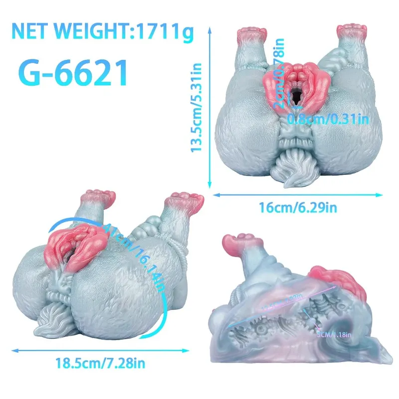 Large Breast Realistic Vagina Male Masturbator Soft Silicone Men's Onahole Penis Exerciser Pocket Pussy Adult Sex Toy — image 8