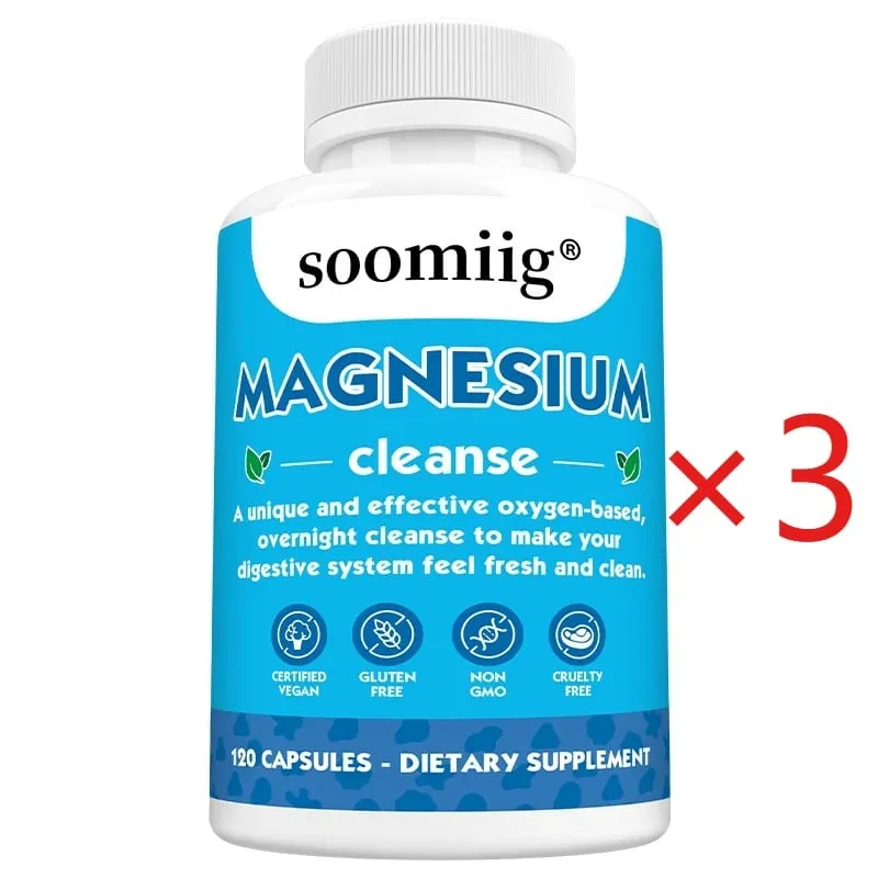 Magnesium Colon Cleanse Detox Occasional Constipation Relief Natural Ingredients Beneficial for Digestion and Gut Health — image 11