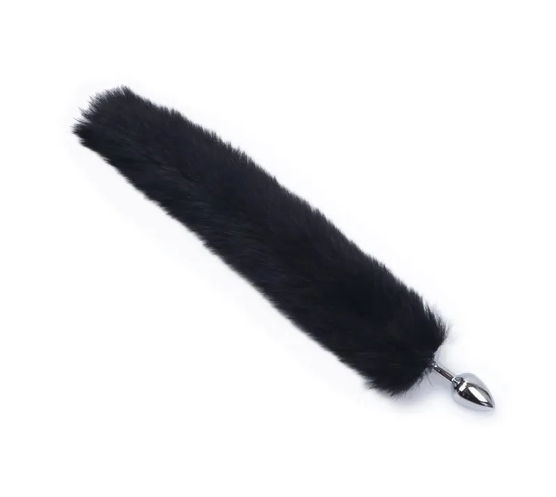 Plush Rabbit Tail Fox Tail Anal Plug Metal Butt Plug Prostate Massager BDSM Cosplay Erotic Sex Toy for Women Adults Sex Toy Gift — image 17