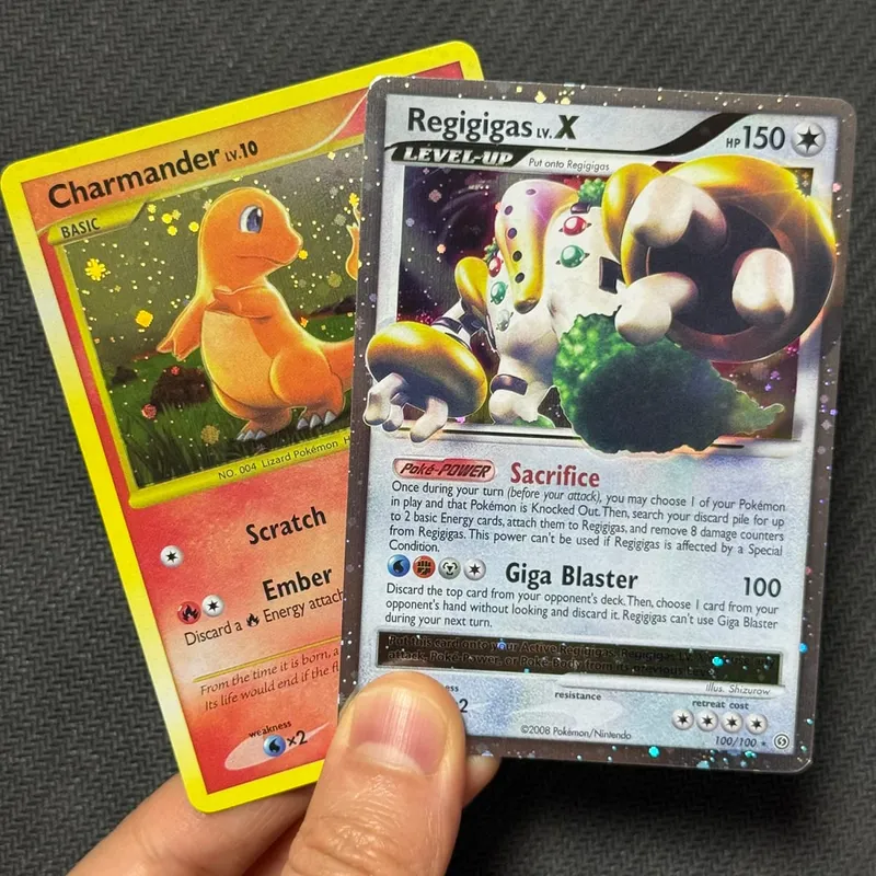 Proxy Cards Dragonite Legends Awakened Charmander Stormfront Gengar LV.X Rayquaza C Leafeon Majestic Dawn Blastoise Holo