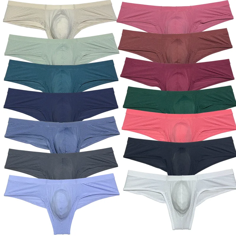 Men's Soft Micro Briefs Underwear Breathable Lightweight Mini Triangle Cut Bikini Briefs Men Low Rise Mini Panties Comfortable — image 8