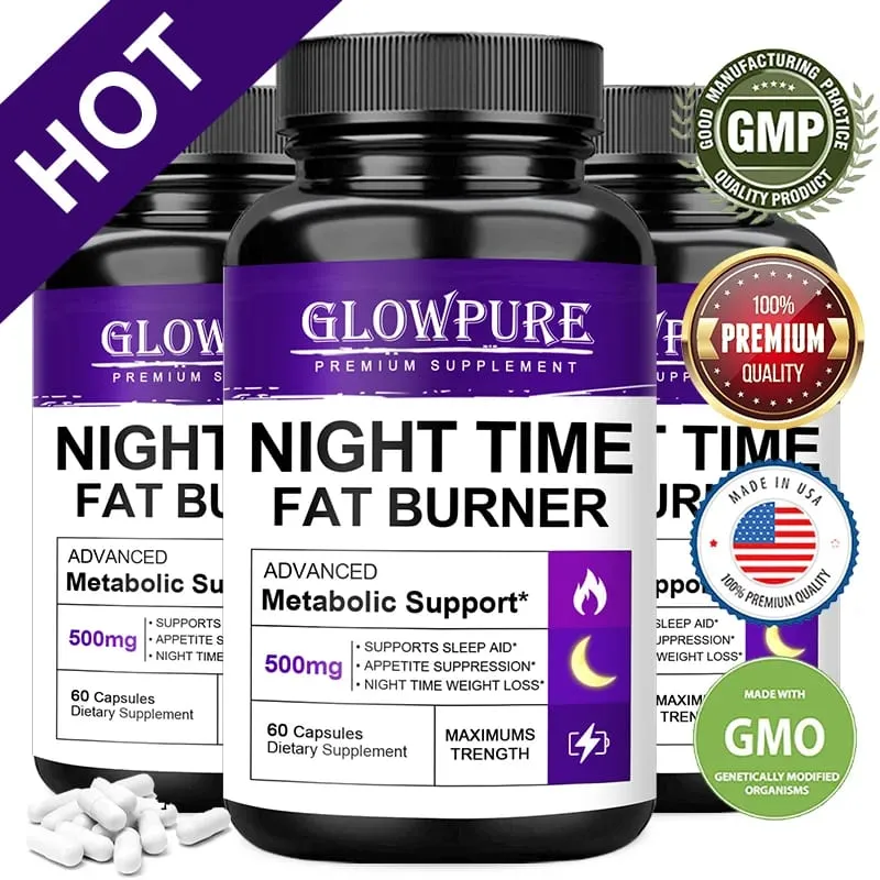 Night Time BodyBuilding Capsule - Supports Appetite Suppressant Metabolism Supplement