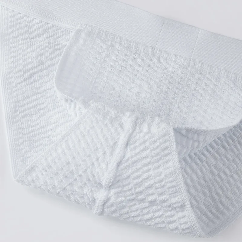Men Woven Mesh High Fork Brief Adult Underwear Breathable U Pouch Elastic Soft G-string Thong Unisex Panties Men's Underpants — image 5