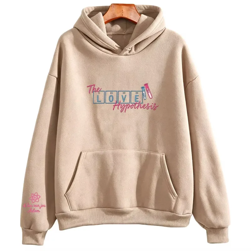 The Love Hypothesis Book Art Movie Graphic Print Hoodies Women Men Streetwear Hip Hop Long Sleeve Harajuku Oversized Sweatshirts — image 22
