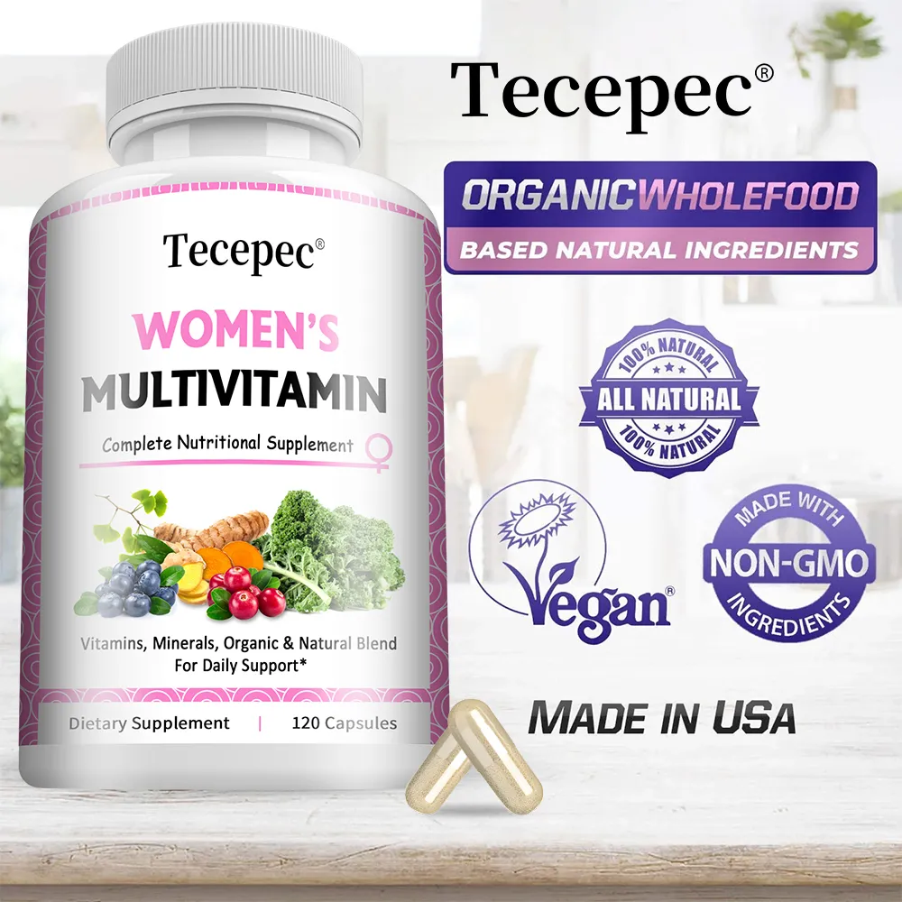 Women's Multivitamin Multimineral Capsules - Magnesium Biotin Calcium Selenium Supports Skin Nails Joint Bone Immune Energy — image 1
