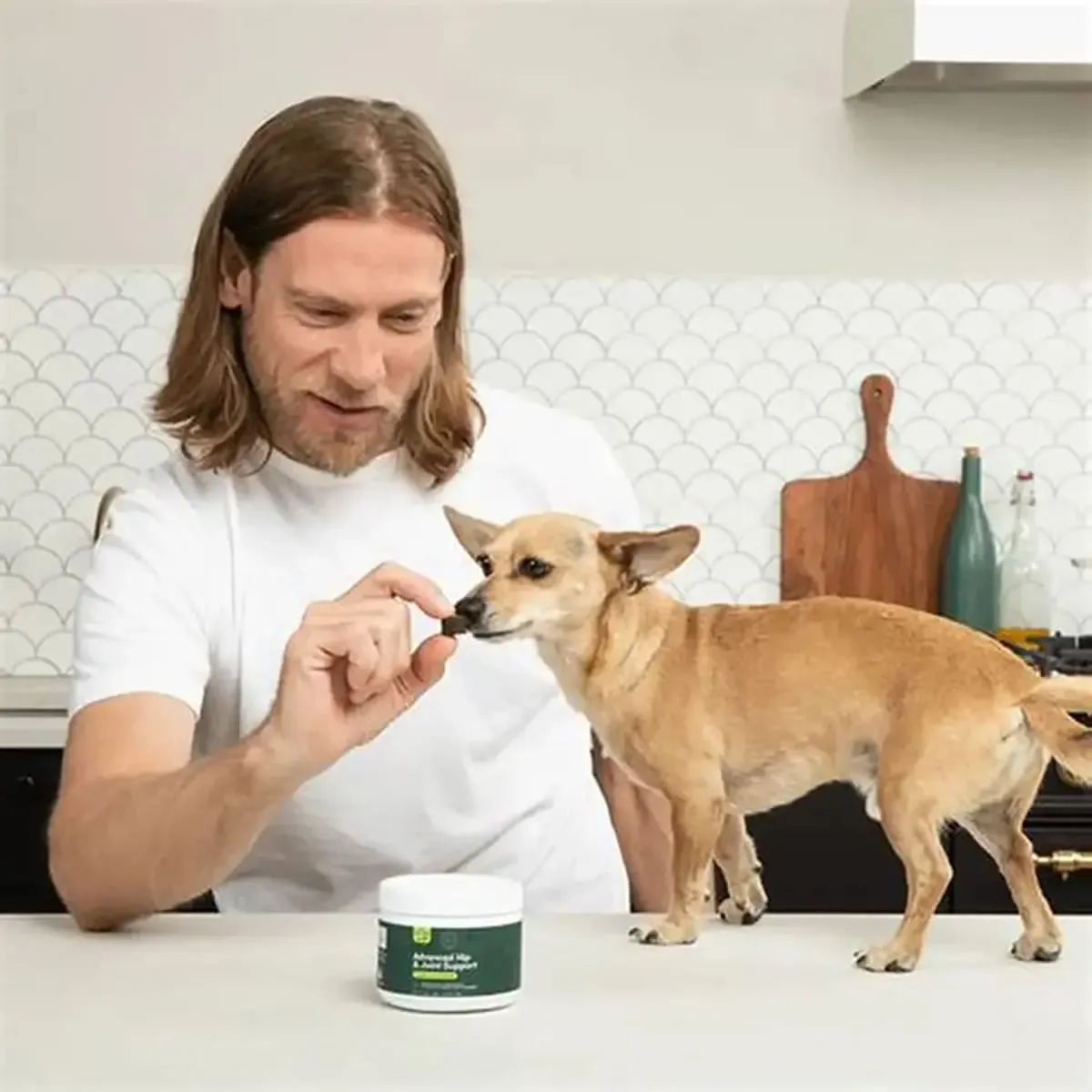 中小型犬種的高級狗髖關節和關節補充劑 - 葡萄糖胺軟骨素 Omega 3 MSM 綠唇貽貝 — image 5