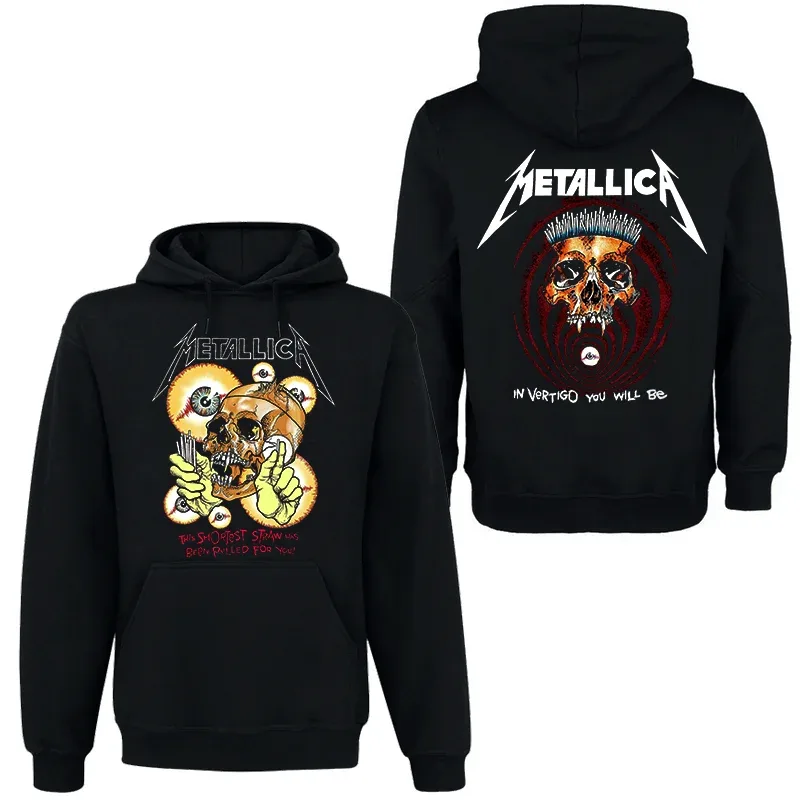 Band Rock Dark Wind Hoodie Men's Street Hip Hop Top Comfortable Hooded Sweater Fall_Winter Personality Men's Clothing — image 3