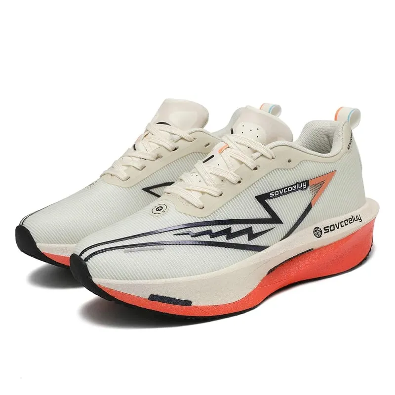 Running Shoes Carbon Board Speciality Men Sports Breathable Lightweight Women's Comfortable Marathon Athletic Nonskid Sneakers — image 8