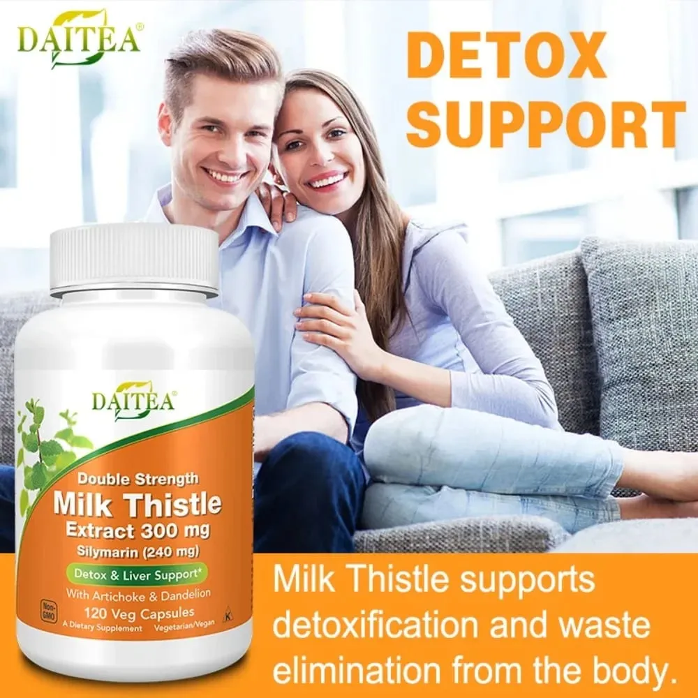 Liver Health Detox Cleanse Supplement | Artichoke Extract Milk Thistle & Dandelion Support A Healthy Liver Detoxify — image 6