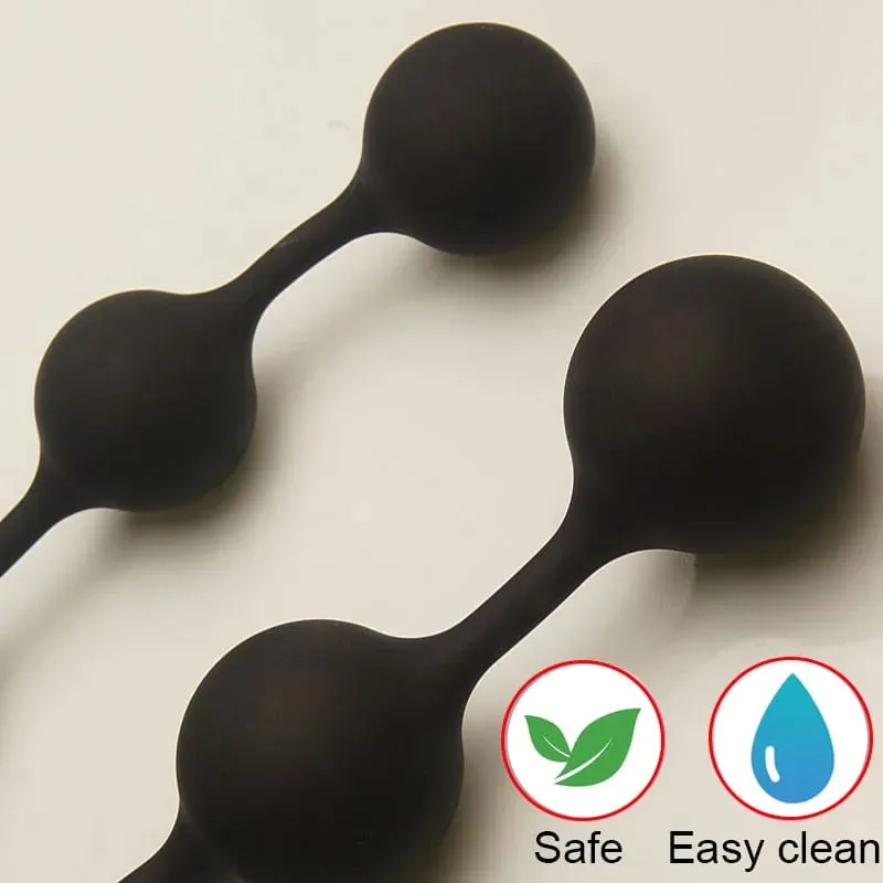 Anal Beads Sex Toys 5 Gradient Size Balls Butt Plugs for Depth Anus Training Analplug Buttplug Butplug — image 5