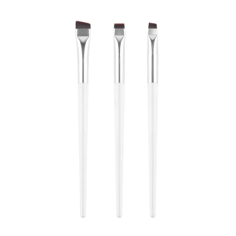 1/3 Pcs Blade Eyeliner Makeup Brush Set Ultra Thin Fine Angle Flat Eyebrow Brushes Under The Eyes Place Precise Detail Brush