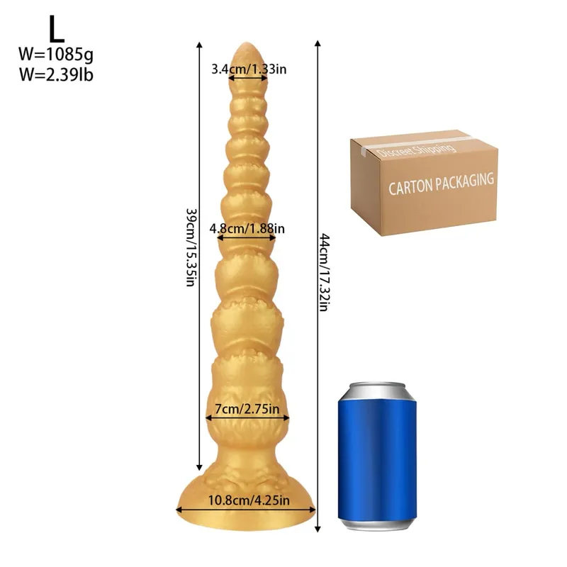 Long Anal Plug Silicone Butt Plug Big Anal Dildo Sex Toys For Women Gay Flexible Anal Plug Anus Enhancer Vagina Stimulation Gode — image 9