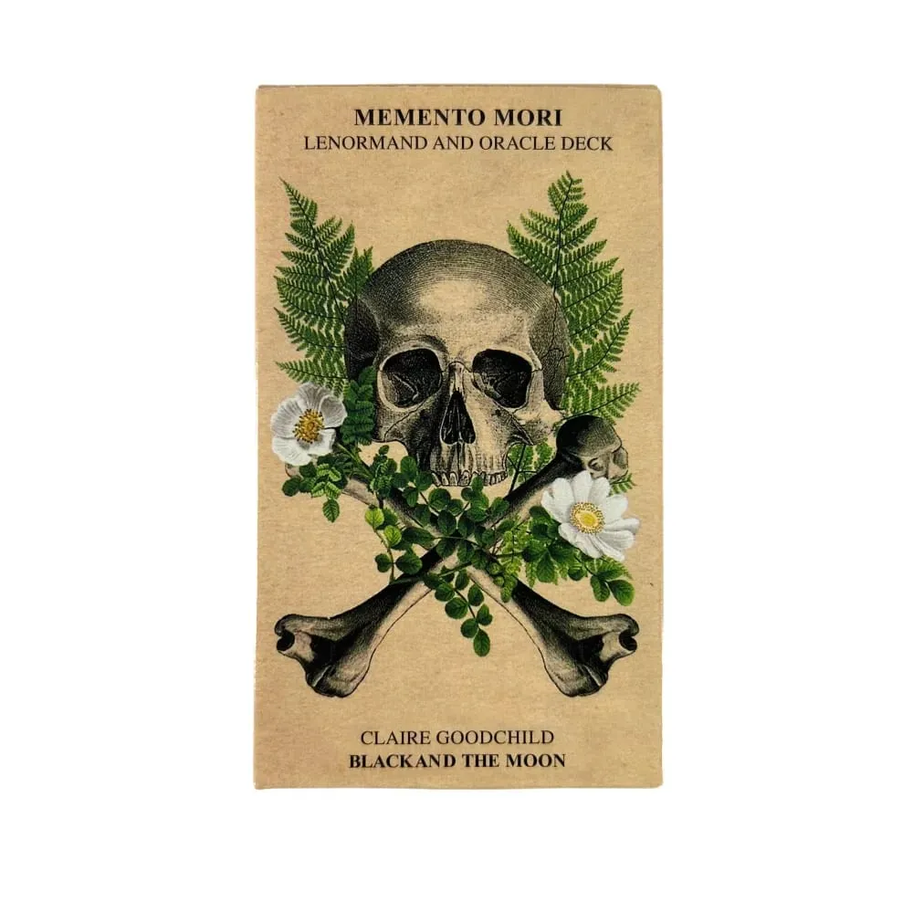 1 шт. игральные карты Memento Mori Lenormand и Oracle Deck, английская настольная игра