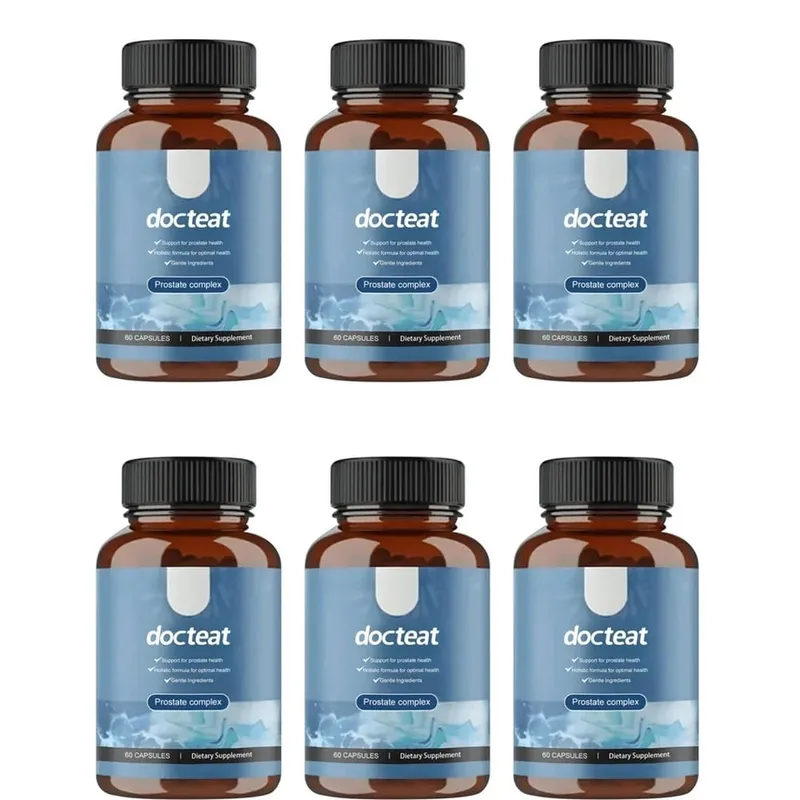 Docteat Prostate Complex Capsules Support Prostate Health and Urine Flow with Herbal Saw Palmetto and Pygeum 60 Capsules — image 12