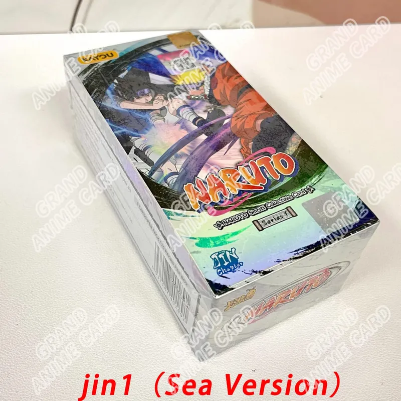 Genuine Naruto T4W8 JIN1 JIN2 SEA English Version Global Version Booster Box Anime TCG Rare CR Ninja World Collection Card — image 8