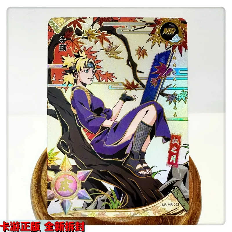 Kartu MR 38 ~ 72 Seri NARUTO Haruno Sakura Uchiha Sasuke Mainan Permainan Bronzing Kartu Koleksi Hadiah Ulang Tahun Natal