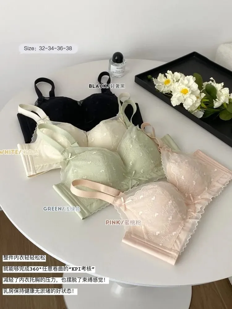 Pure Desire Breeze Push Up Bra Wireless for Small Bust Anti Sagging Breathable Comfort Lift Support AB Cup Women S-XL MOYISU — image 5