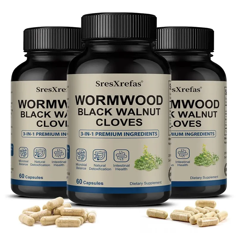 Wormwood Black Walnut and Clove - 3 in 1 Premium Formula for Microbial Balance Natural Detoxification and Intestinal Health — image 11