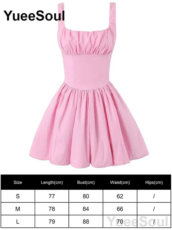 Pink Women's Dress Elegant Evening Birthday Party Female Dresses 2026 Summer New Sweet Cute Y2K Casual High Street Lolita Dress — image 20