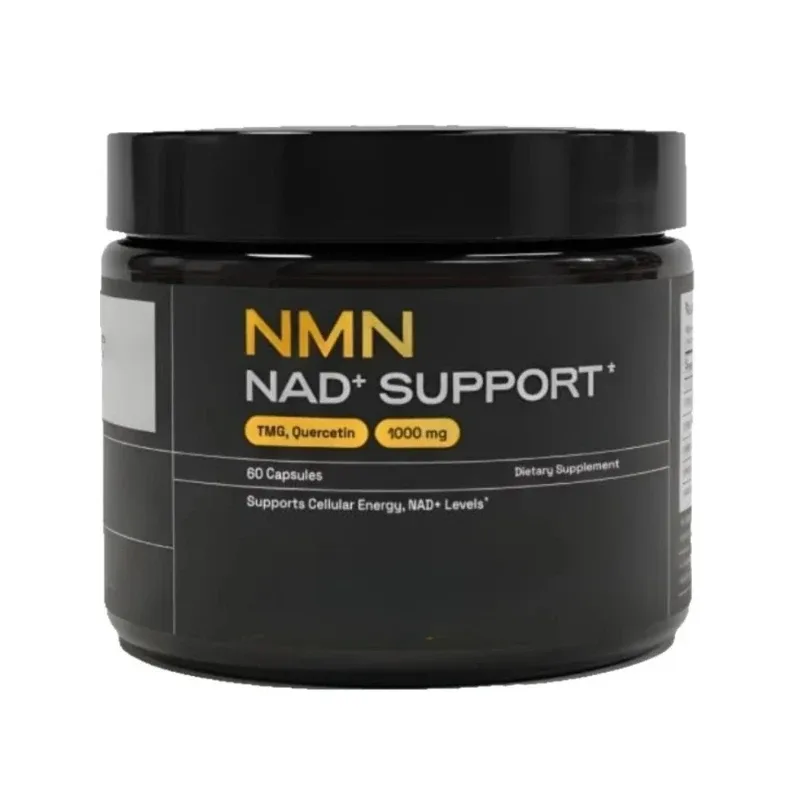 NMN 1000 Mg Capsule Supplement 4-in-1 Formula with TMG Quercetin & Resveratrol NAD+ Supplement Supports Energy 60 Capsules — image 7