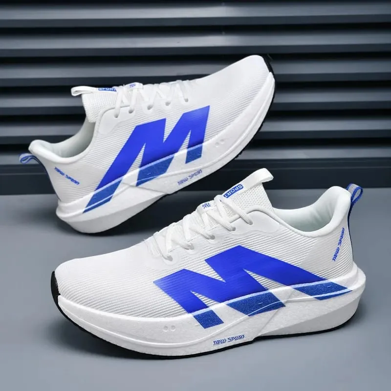 Fashion Men Women Outdoor Running Shoes Marathon Carbon Board Lightweight Comfort Casual Sneakers Breathable Mesh Sports Shoes — image 2
