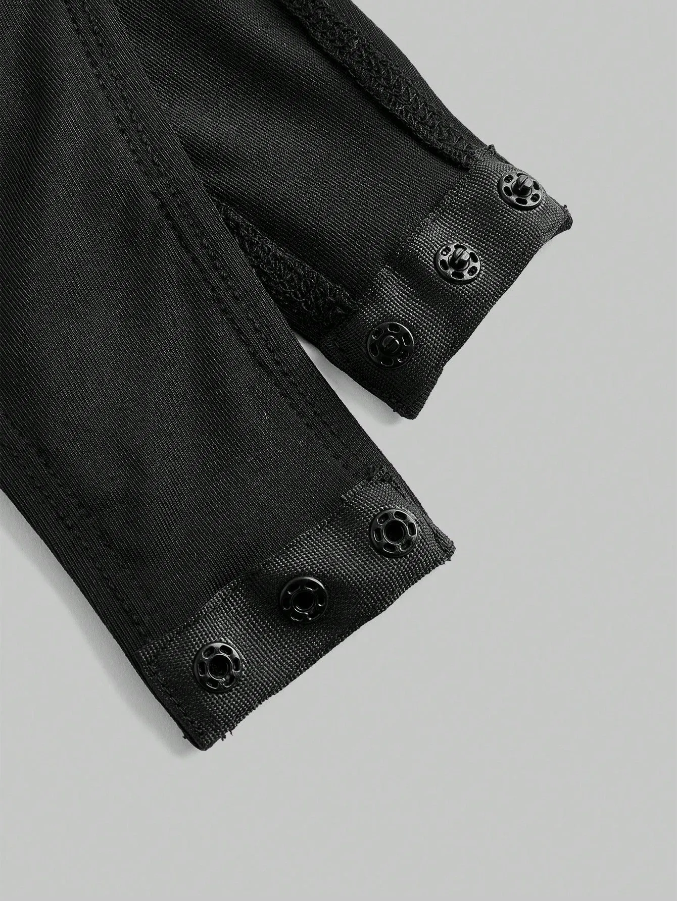 2 Bộ áo liền quần không đường may dành cho nữ – Kiểu dáng Slim Fit dạng ống đen trắng hàng đầu Chất liệu vải co giãn thoải mái — image 3