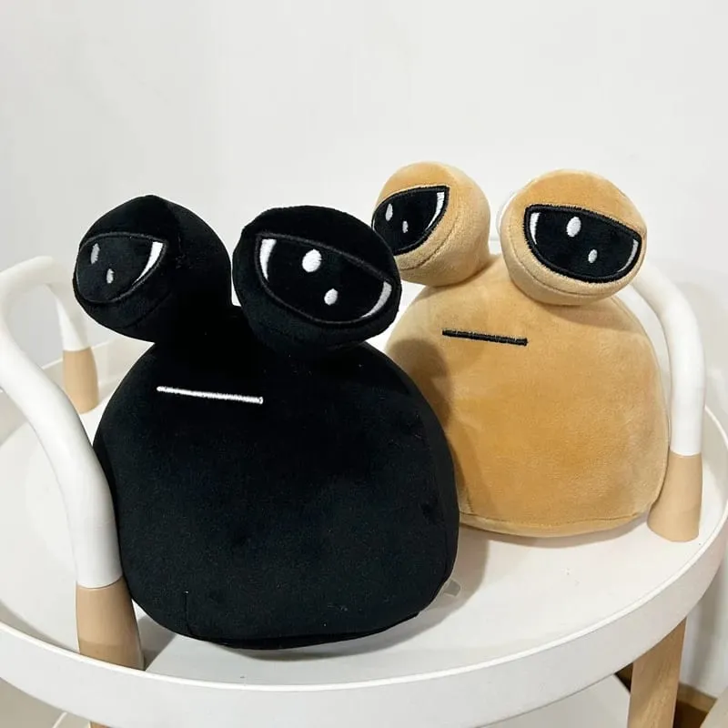 12/22cm Big Eyes E.T. Plush Pillow Stuffed POU Plush Toy Kawaii Cartoon Figure Man Gift — image 3